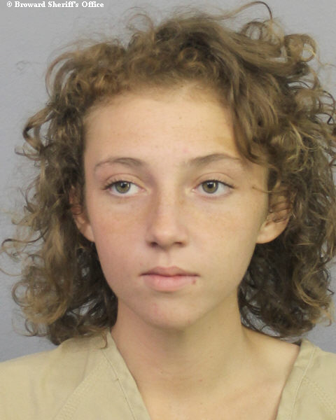  SAMANTHA MANNINO fotografia del sheriff oficial del condado de Broward