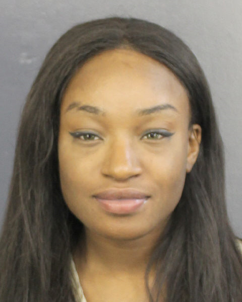  ALEXIS DESTINY WANGNOON fotografia del sheriff oficial del condado de Broward