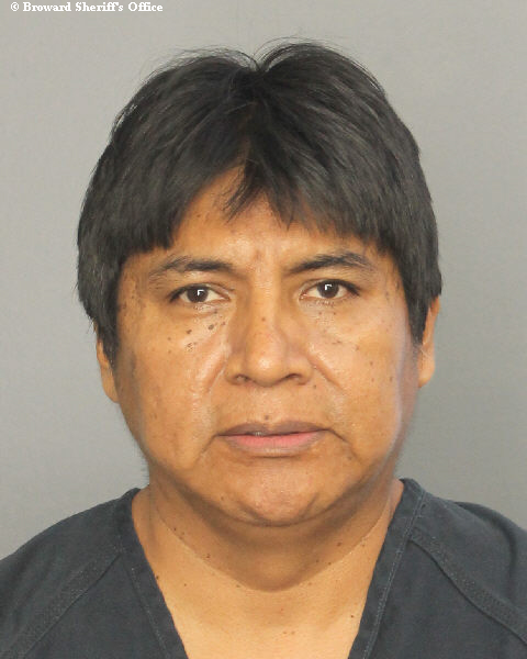  MODESTO BENITO RAMOS fotografia del sheriff oficial del condado de Broward