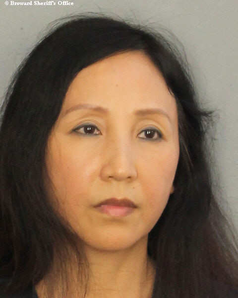  CHENGLAN WANG fotografia del sheriff oficial del condado de Broward