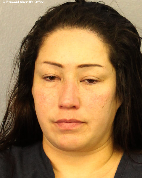 EVELYN CRISTINA CHOW fotografia del sheriff oficial del condado de Broward EVELYN CRISTINA CHOW fotografia del sheriff oficial del condado de Broward