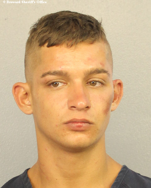  JOSHUA CHARLES CRAVINS fotografia del sheriff oficial del condado de Broward