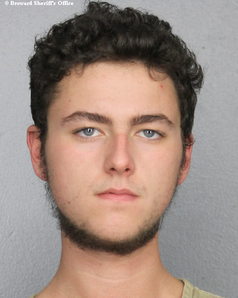  DYLAN WOLF PECHENIK fotografia del sheriff oficial del condado de Broward