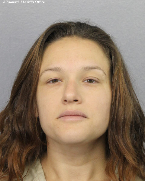  SARAH NICOLE MATHERLY fotografia del sheriff oficial del condado de Broward