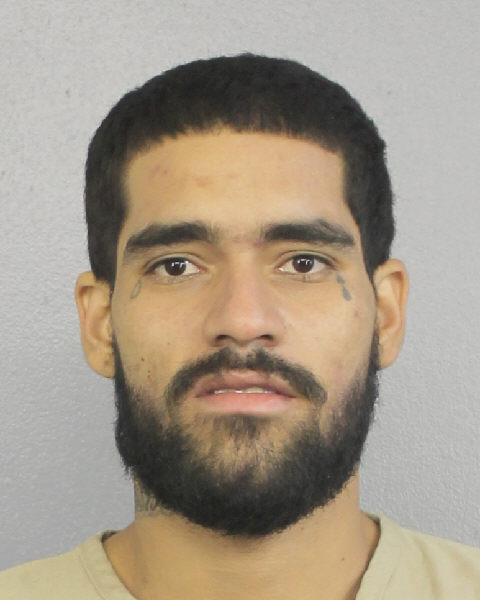  KEVIN ARMATRADING fotografia del sheriff oficial del condado de Broward