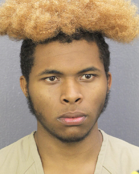  XAVIER ERVING fotografia del sheriff oficial del condado de Broward