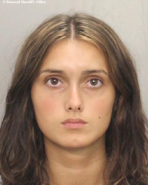  JESSICA WATTS fotografia del sheriff oficial del condado de Broward