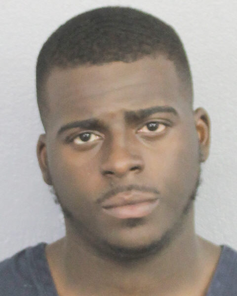  SHAQUILLE GENTLE SHORT fotografia del sheriff oficial del condado de Broward