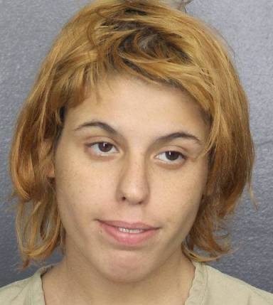 Alexandia Corrine Santiago fotografia del sheriff oficial del condado de Broward