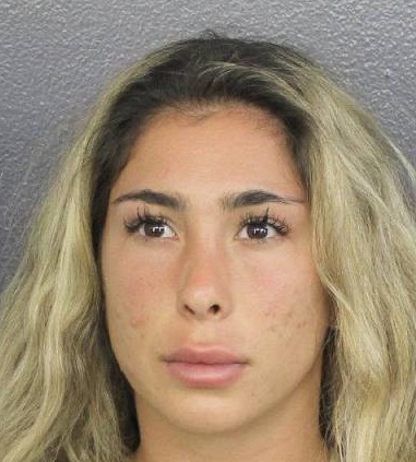 Antonella Solano fotografia del sheriff oficial del condado de Broward