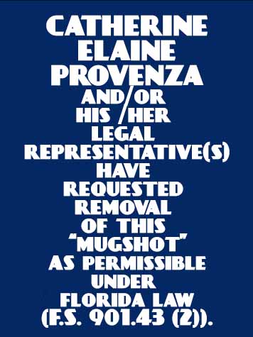 CATHERINE ELAINE PROVENZA fotografia del sheriff oficial del condado de Broward