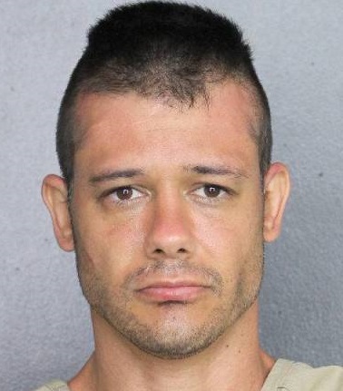 Jonathan Ray Roca fotografia del sheriff oficial del condado de Broward