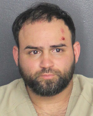 OSLANIER ALMEIDA fotografia del sheriff oficial del condado de Broward