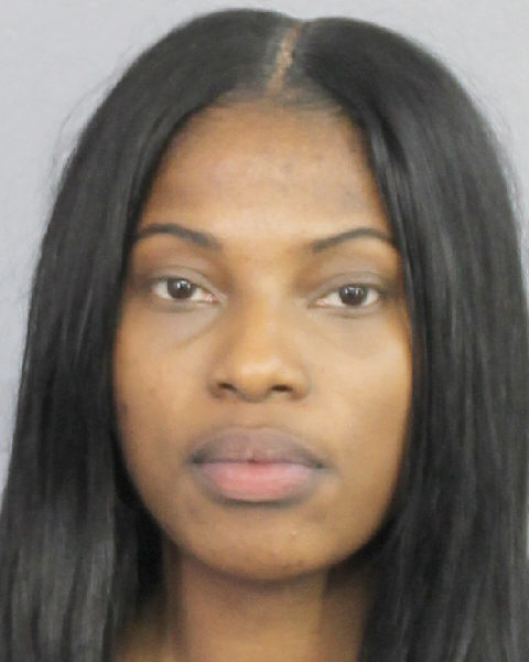  OLIVIA TOUISSANT fotografia del sheriff oficial del condado de Broward