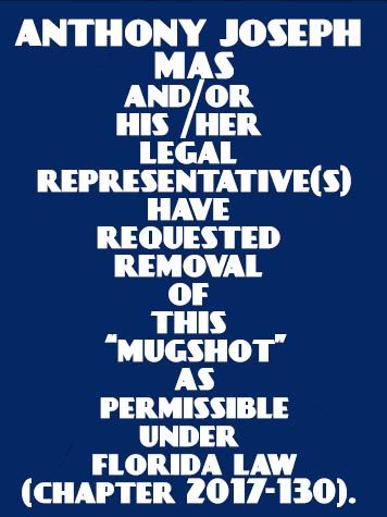  ANTHONY JOSEPH MAS Photos, Records, Info / South Florida People / Broward County Florida Public Records Results