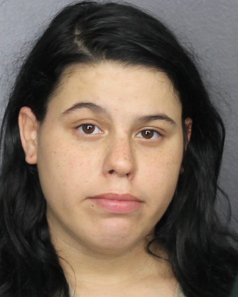  ALEXANDRIA CORRINE SANTIAGO fotografia del sheriff oficial del condado de Broward