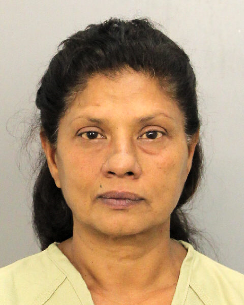  SHANTI SOOKOO fotografia del sheriff oficial del condado de Broward