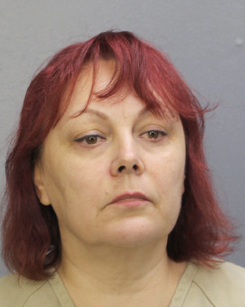  SVETLANA KHARITONOVA fotografia del sheriff oficial del condado de Broward