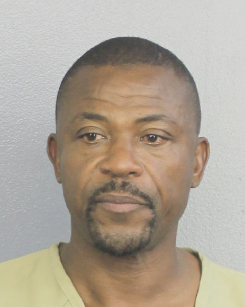  LOUIS DIEUDONNE fotografia del sheriff oficial del condado de Broward