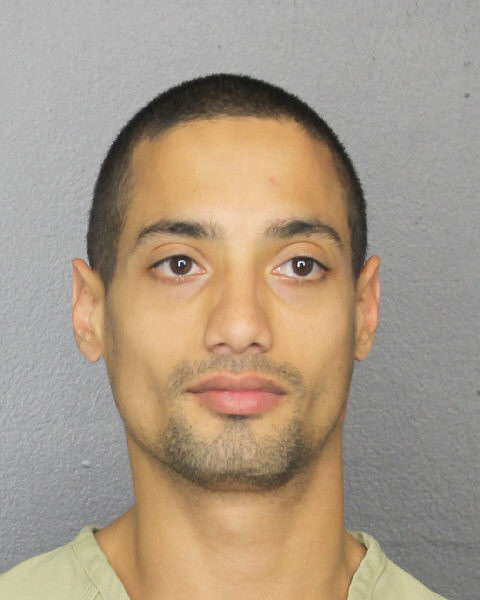  GIOVANY BAEZ fotografia del sheriff oficial del condado de Broward