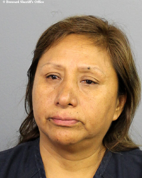  NANCY GAYOSO fotografia del sheriff oficial del condado de Broward