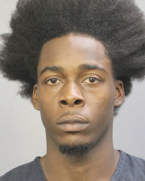  SHAQUELE LENWORTH HALLS fotografia del sheriff oficial del condado de Broward