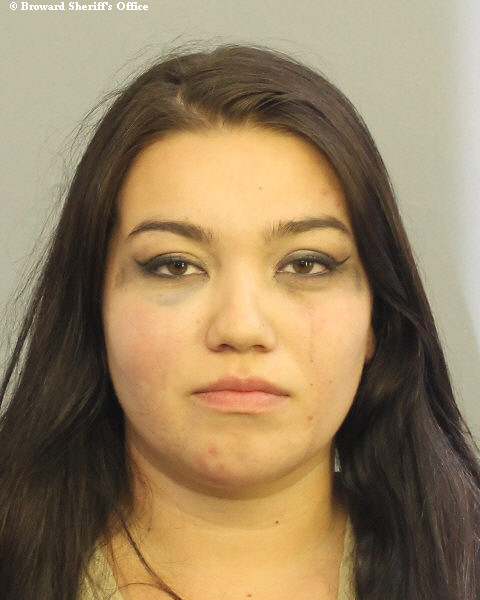  NATALIE MARIE MEDINA fotografia del sheriff oficial del condado de Broward