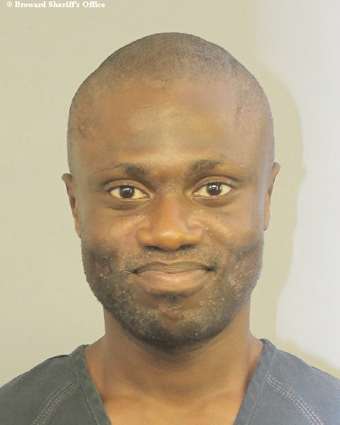  FRISTON MONESTIME fotografia del sheriff oficial del condado de Broward