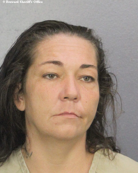  CHERYL SEEBACH fotografia del sheriff oficial del condado de Broward