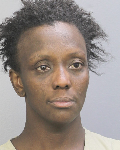  APRIL SIMMONS fotografia del sheriff oficial del condado de Broward