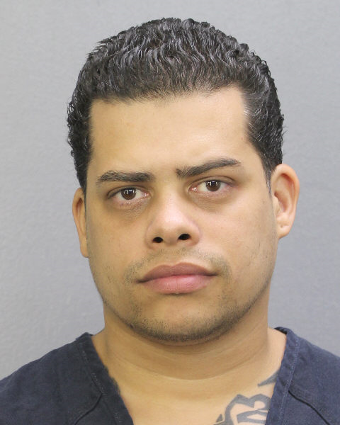  PEDRO VALDES fotografia del sheriff oficial del condado de Broward