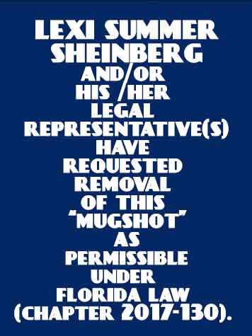  LEXI SUMMER SHEINBERG Photos, Records, Info / South Florida People / Broward County Florida Public Records Results