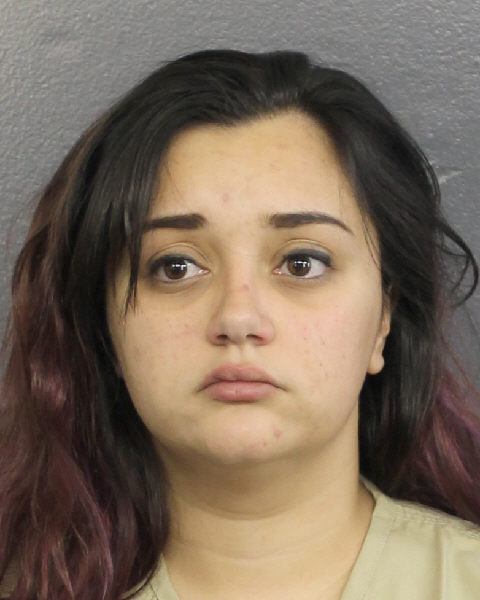  JADE ALEXANDRA GARRETSON fotografia del sheriff oficial del condado de Broward