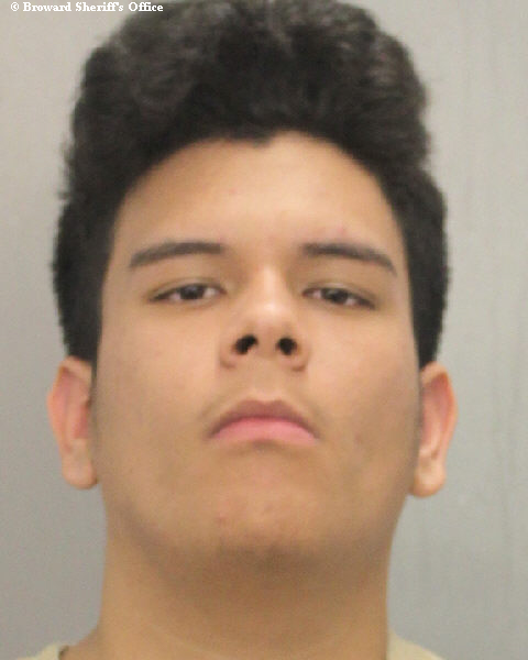  ANDREW LOBATON fotografia del sheriff oficial del condado de Broward