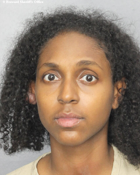  BREANA SADE SMELLIE fotografia del sheriff oficial del condado de Broward