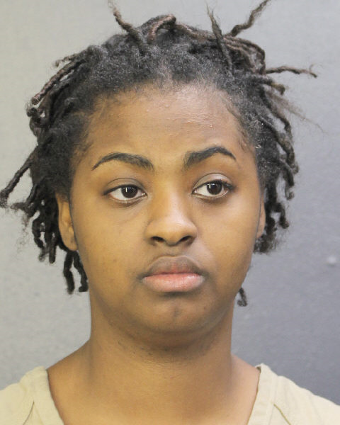  GABRIELLE REGINA WRIGHT fotografia del sheriff oficial del condado de Broward