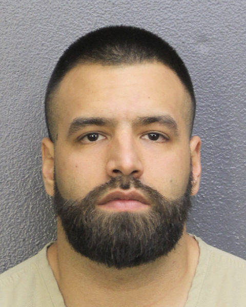  JOSHUA CIFUENTES fotografia del sheriff oficial del condado de Broward