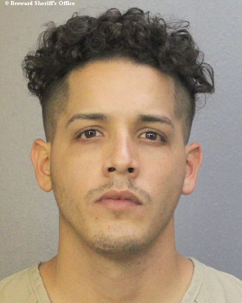 NICHOLAS MONTGOMERY MENDOZA fotografia del sheriff oficial del condado de Broward NICHOLAS MONTGOMERY MENDOZA fotografia del sheriff oficial del condado de Broward
