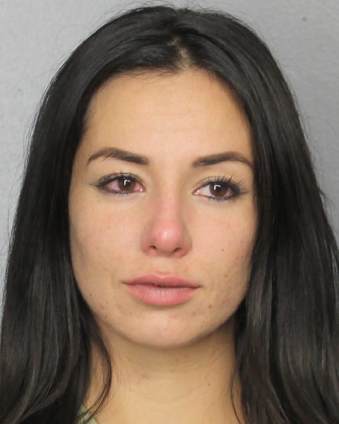  ALEXANDRA RENEE ARIAS fotografia del sheriff oficial del condado de Broward