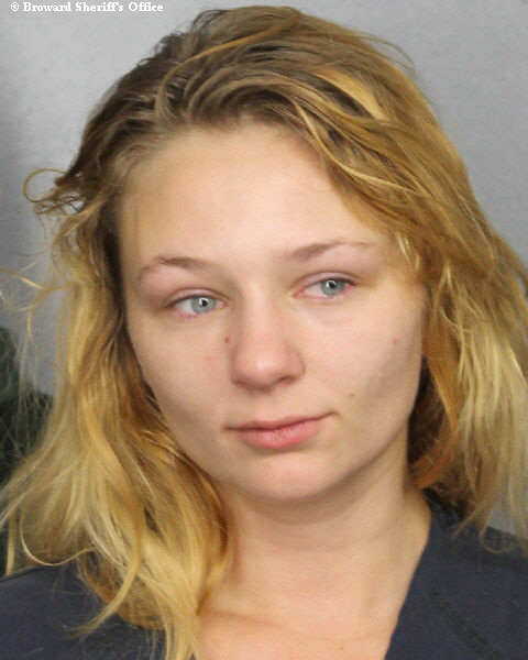  BRIANNA FRANCINE HARTMAN fotografia del sheriff oficial del condado de Broward