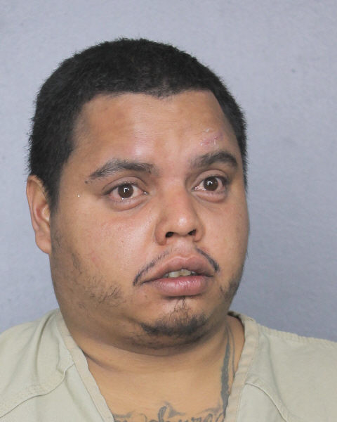  JEAN CARLOS BLANCO fotografia del sheriff oficial del condado de Broward