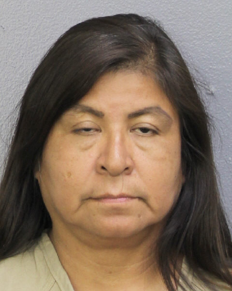  ROBERTA SANDERS fotografia del sheriff oficial del condado de Broward