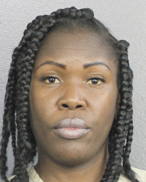  VEGAS TYRENZA BROWN fotografia del sheriff oficial del condado de Broward