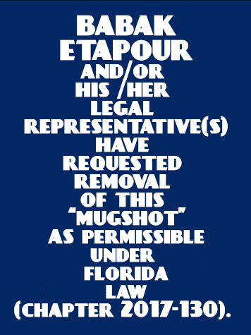 Babak Etapour Photos, Records, Info / South Florida People / Broward County Florida Public Records Results
