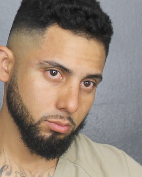 Oscar Umana fotografia del sheriff oficial del condado de Broward