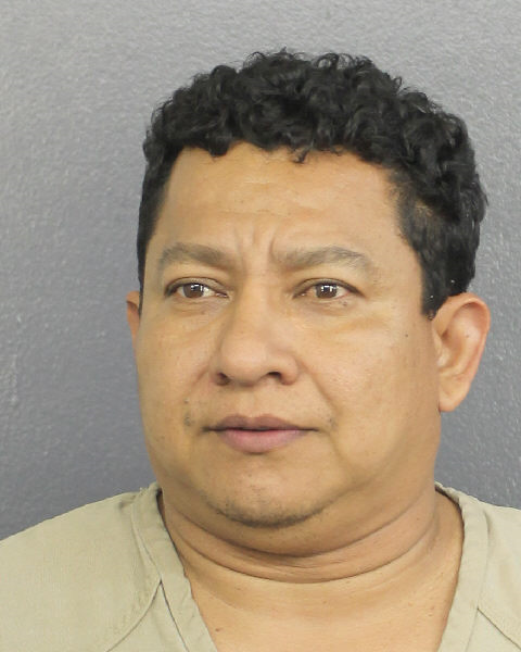 Amilcar Aleman-Barahona fotografia del sheriff oficial del condado de Broward