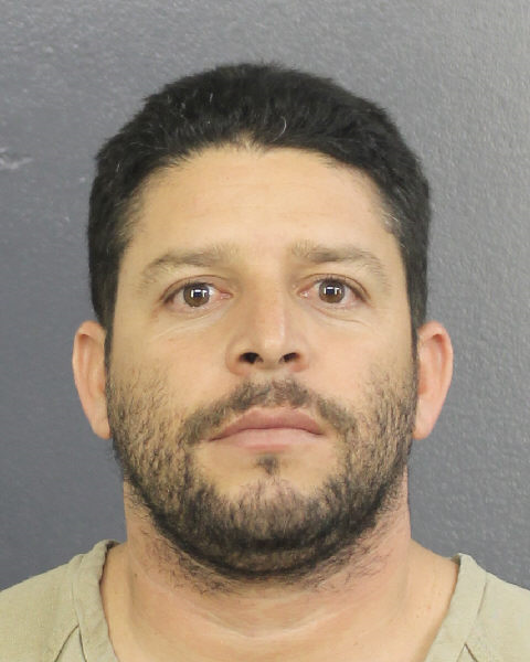 Franklin Alonzo Zelaya fotografia del sheriff oficial del condado de Broward