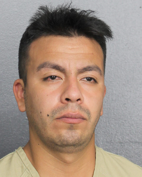 Luis Pineda Lemus fotografia del sheriff oficial del condado de Broward