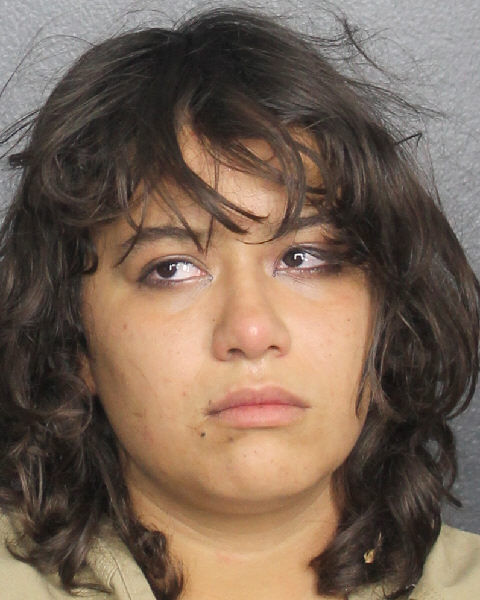 Farah Vallecillo Apostol fotografia del sheriff oficial del condado de Broward