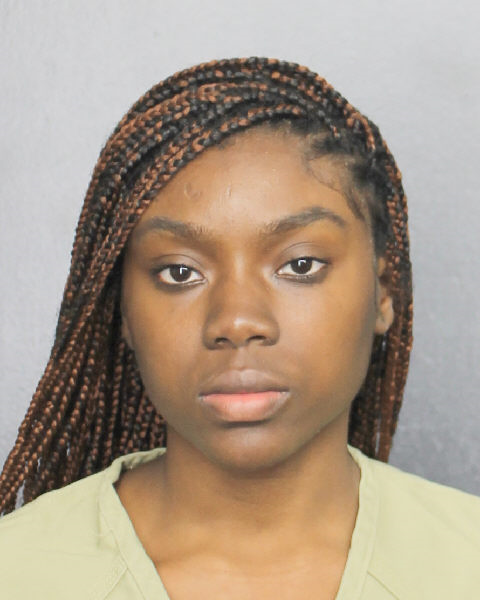 Tatyanna Presendieu fotografia del sheriff oficial del condado de Broward